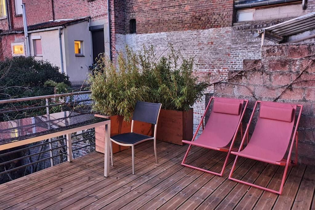 Maison Famille-Confort-Terrasse Jardin-Vue Cathedrale Amiens Ngoại thất bức ảnh