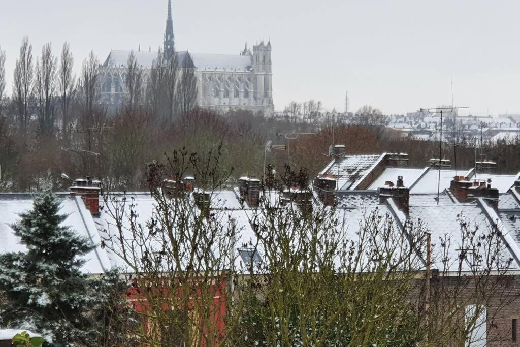 Maison Famille-Confort-Terrasse Jardin-Vue Cathedrale Amiens Ngoại thất bức ảnh