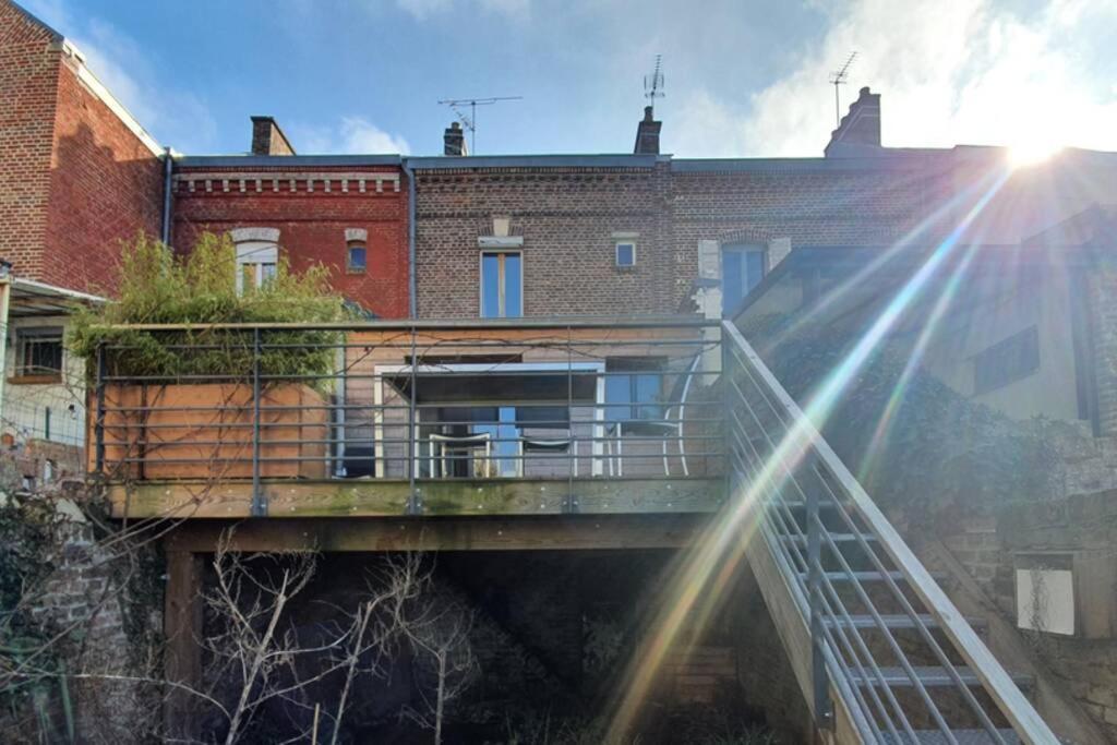Maison Famille-Confort-Terrasse Jardin-Vue Cathedrale Amiens Ngoại thất bức ảnh