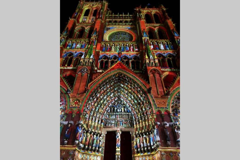 Maison Famille-Confort-Terrasse Jardin-Vue Cathedrale Amiens Ngoại thất bức ảnh